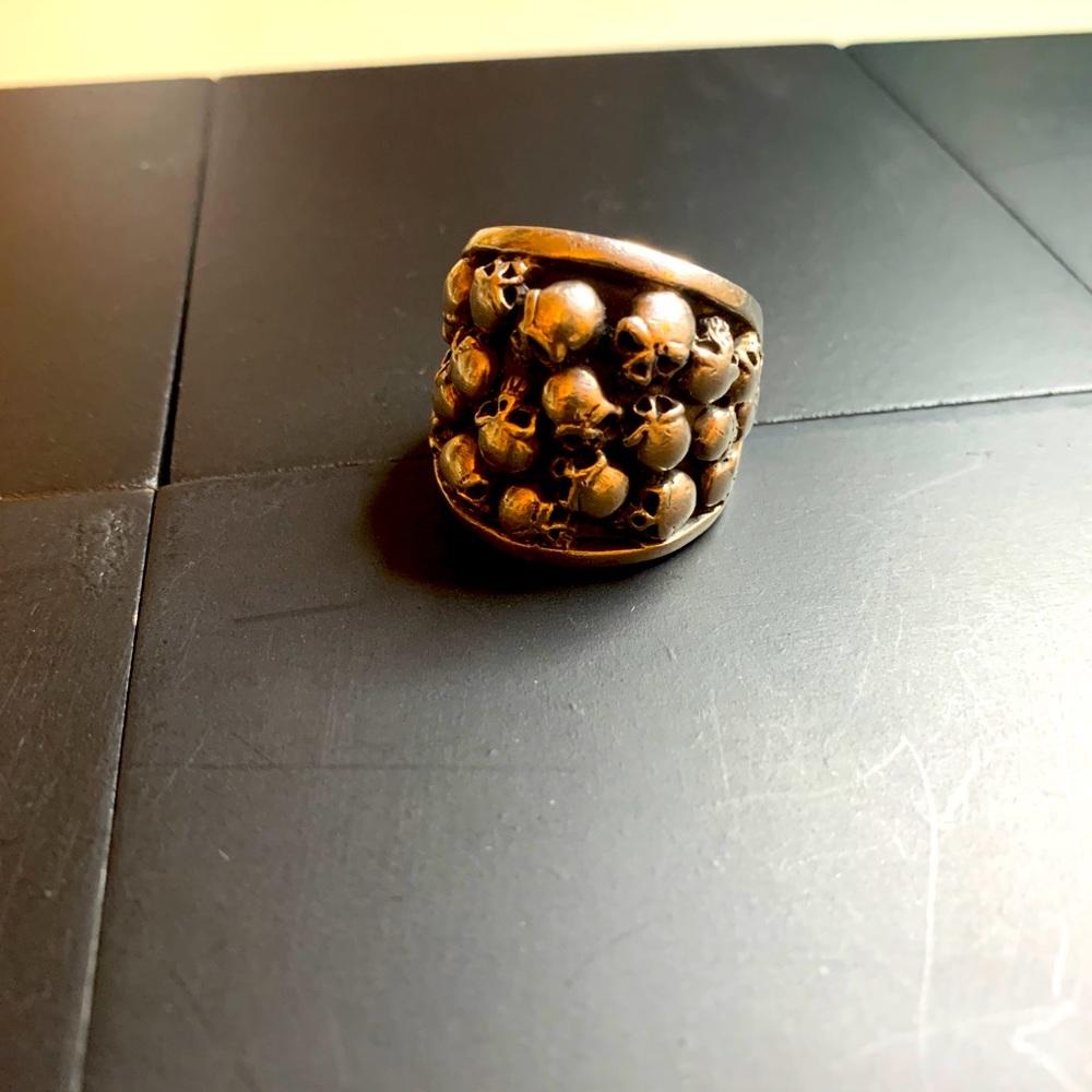 Silver Skull Ring - image 3